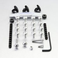 Kåpskruvsats Aluminium Silver PRO BOLT
