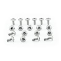 Kåpskruvsats Aluminium Silver PRO BOLT