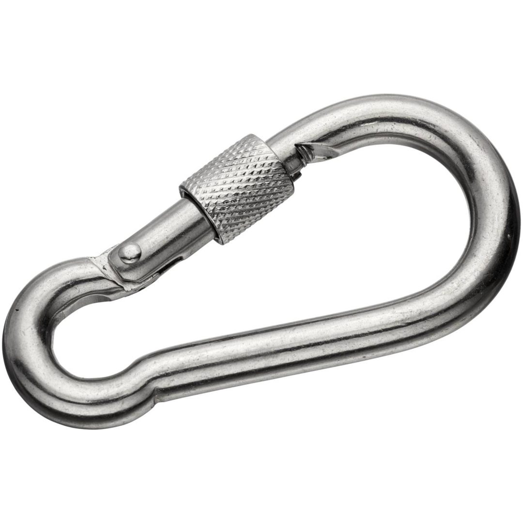 Karbinhake syrafast med snabblås STRUKTUR KARBINHAKE SNABBLÅS SF 60X6MM