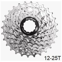Kassett 8-speed Sandblast Satin SUNRACE