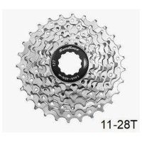 Kassettdrev 7-växlat Sandblast-Satin SUNRACE