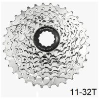 Kassettdrev 8-delad Sandblast Satin SUNRACE