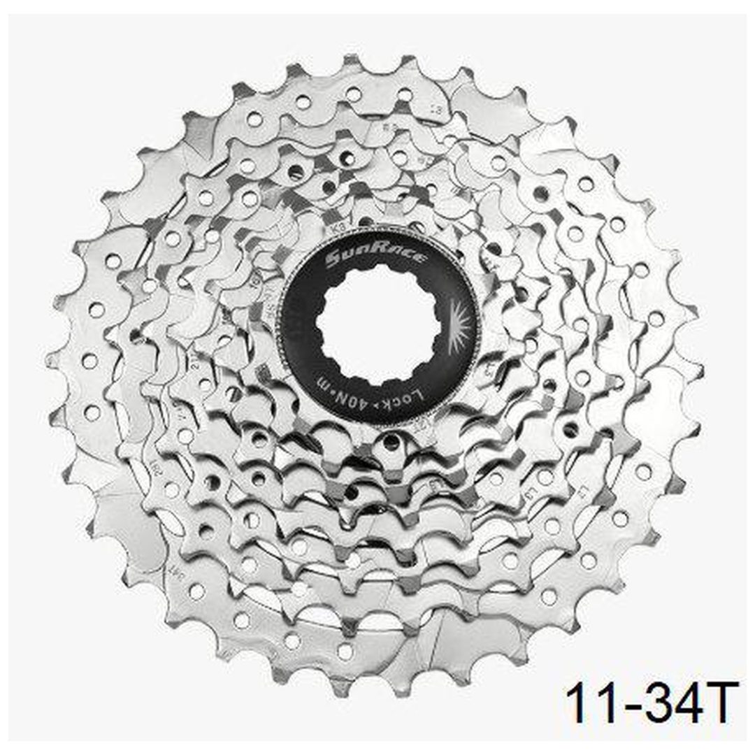 Kassettdrev CSM66 8-speed Sandblast Satin SUNRACE
