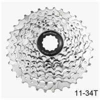 Kassettdrev CSM66 8-speed Sandblast Satin SUNRACE