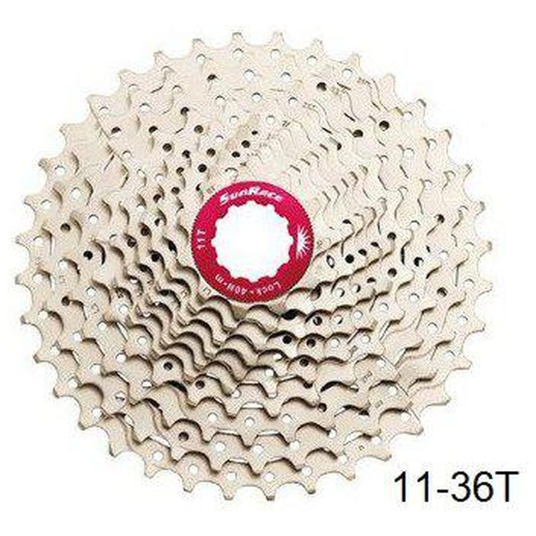Kassettdrev CSMX0 10-delad SUNRACE