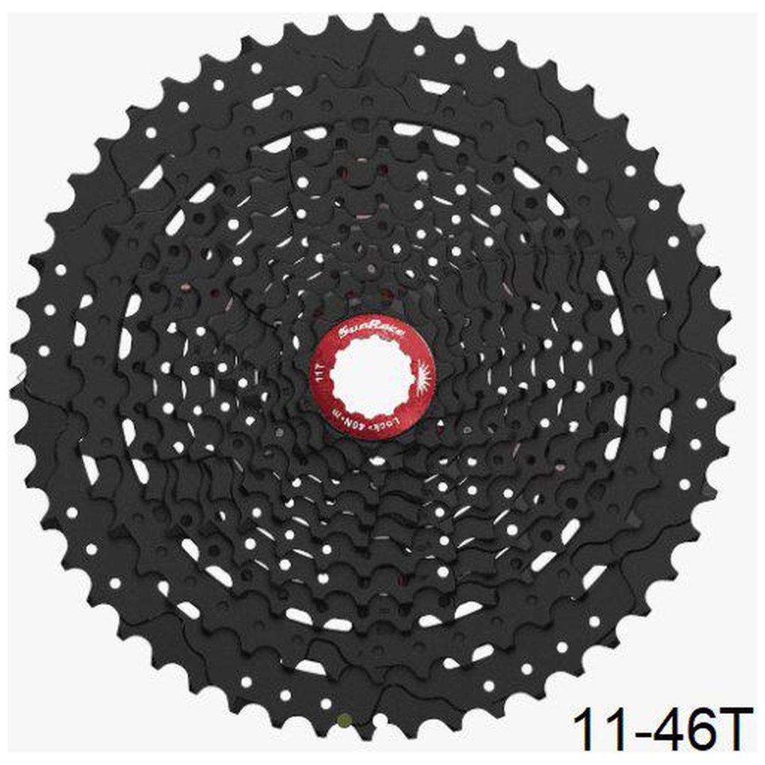Kassettdrev CSMX8 11-delad Svart SUNRACE
