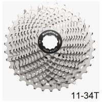 Kassettdrev RX 11-delad Aluminium SUNRACE