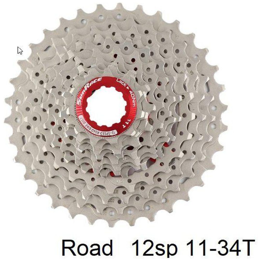 Kassettdrev RZ 12-speed Aluminium SUNRACE