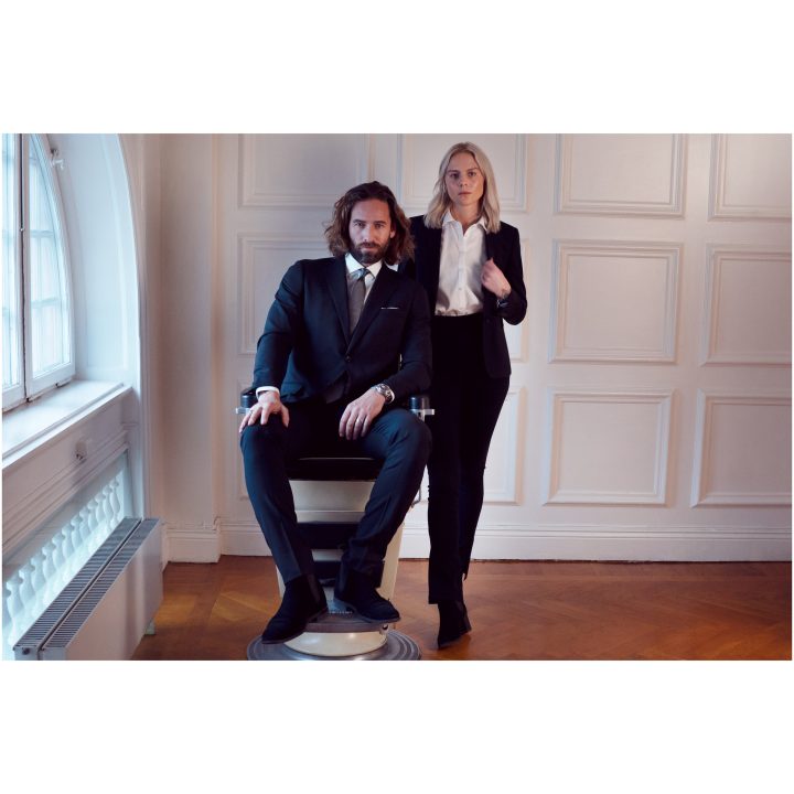 Kavaj Dam Classic Blazer 20 Gråmelerad J.Harvest & Frost 32 – bild 5