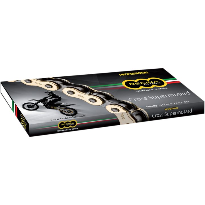 Kedja 420 Rh2 Series Guld/Naturfärgad/Stål REGINA CHAIN 124RH2 420 X 110 LKS – bild 2