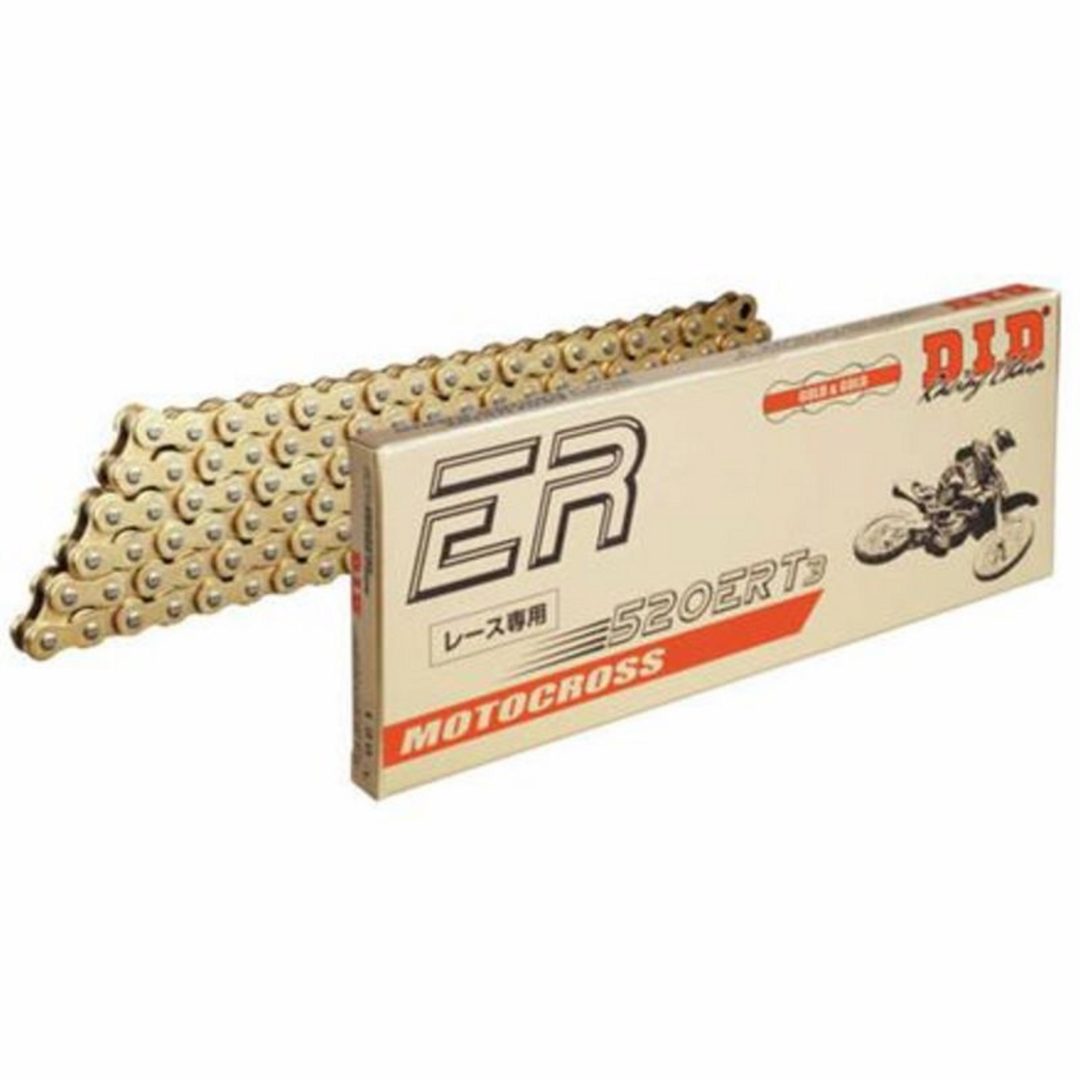 Kedja 520 ERT3 MX Guld D.I.D 120 Länkar