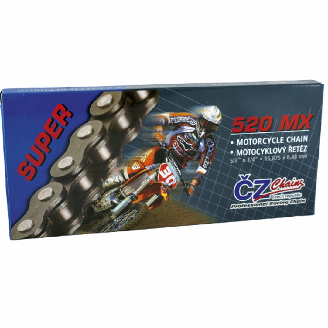 Kedja 520 Racing CZ Racing Guld 118 Länkar