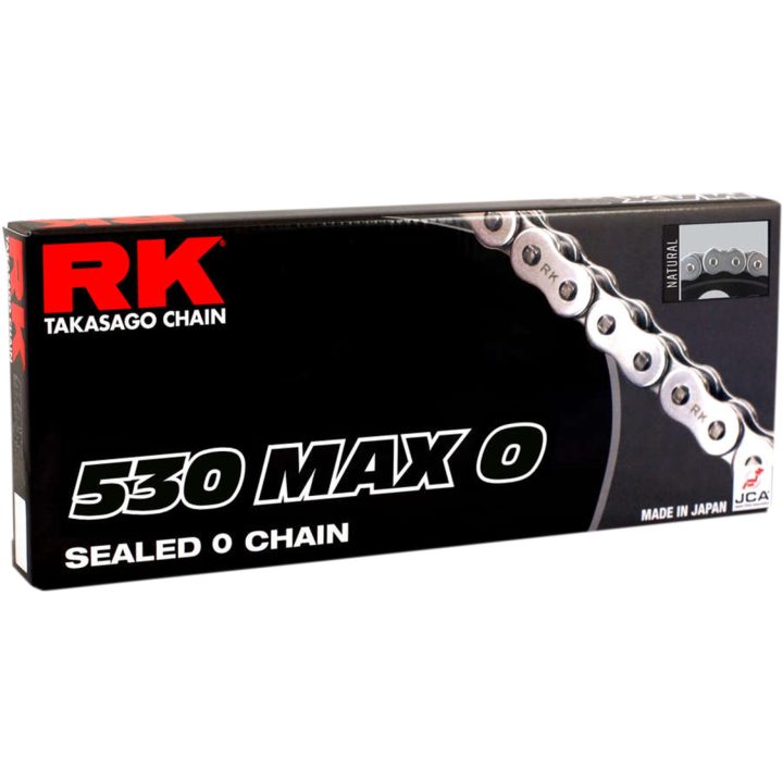 Kedja 530 MAX O O-Ring Silver RK 104 Länkar – bild 2