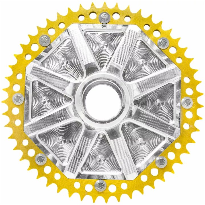 Kedjedämpningssystem Universal Guld/Maskinbearbetad ALLOY ART Kedjekonvertering – bild 3