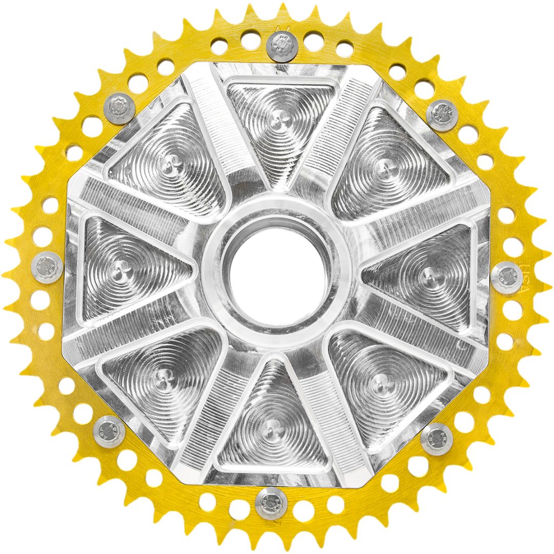 Kedjedämpningssystem Universal Guld/Maskinbearbetad ALLOY ART Kedjekonvertering