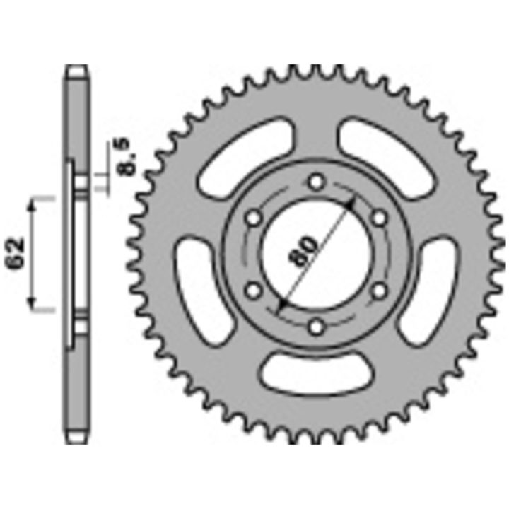 Kedjekit 428ZVX EK 122 – bild 2