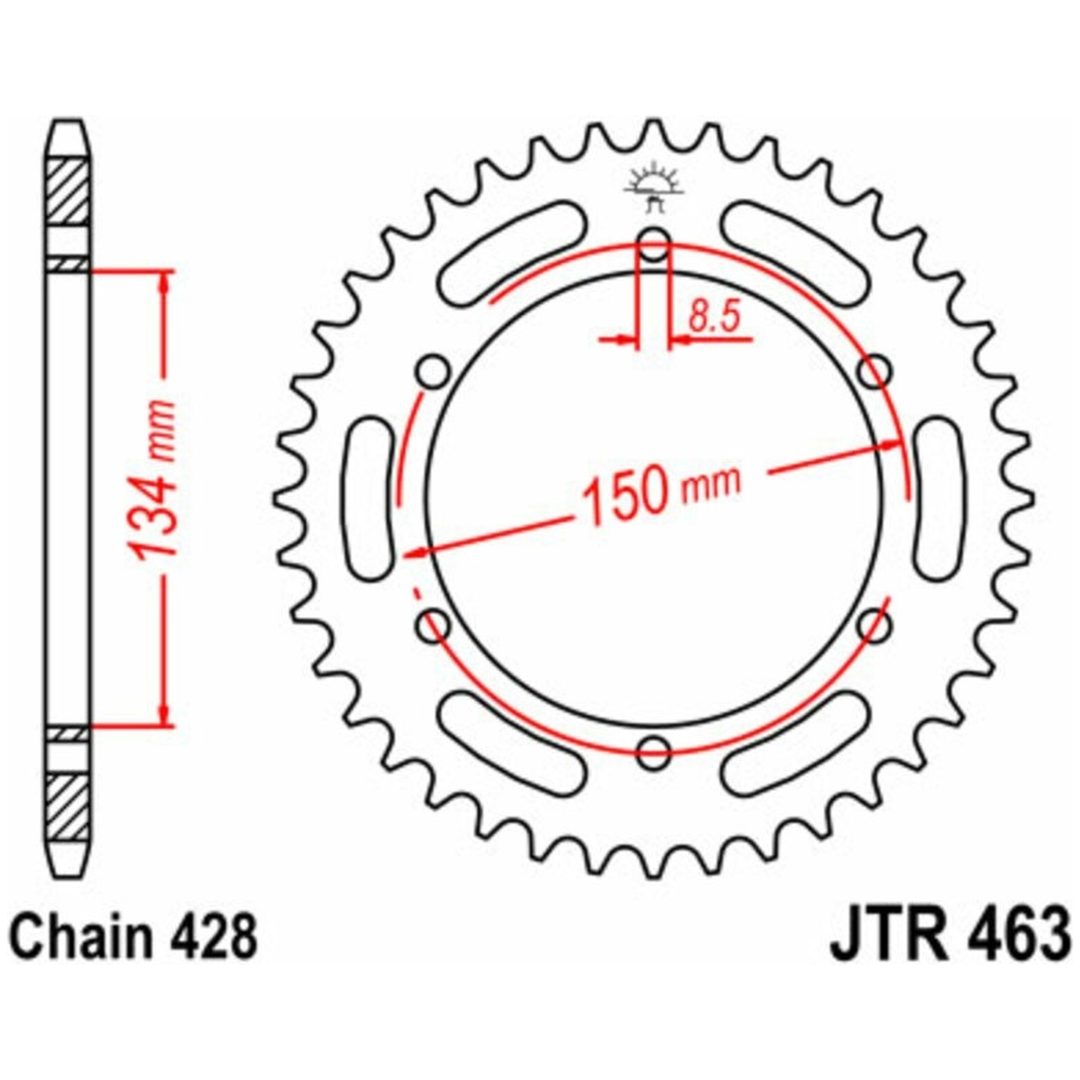 Kedjekit 428ZVX EK 126