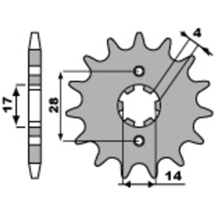 Kedjekit 428ZVX EK 132 – bild 3