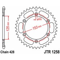 Kedjekit 428ZVX Stål EK