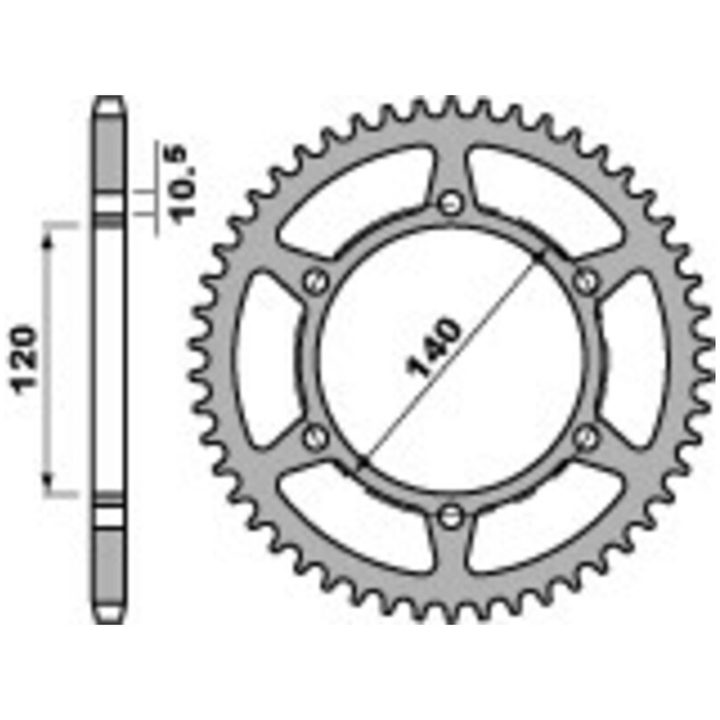 Kedjekit 520SRX2 EK 104 – bild 2