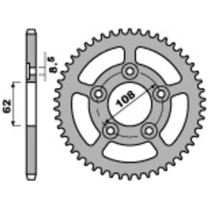 Kedjekit 520SRX2 EK 106 – bild 2