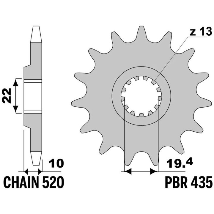 Kedjekit 520SRX2 EK 110 – bild 3