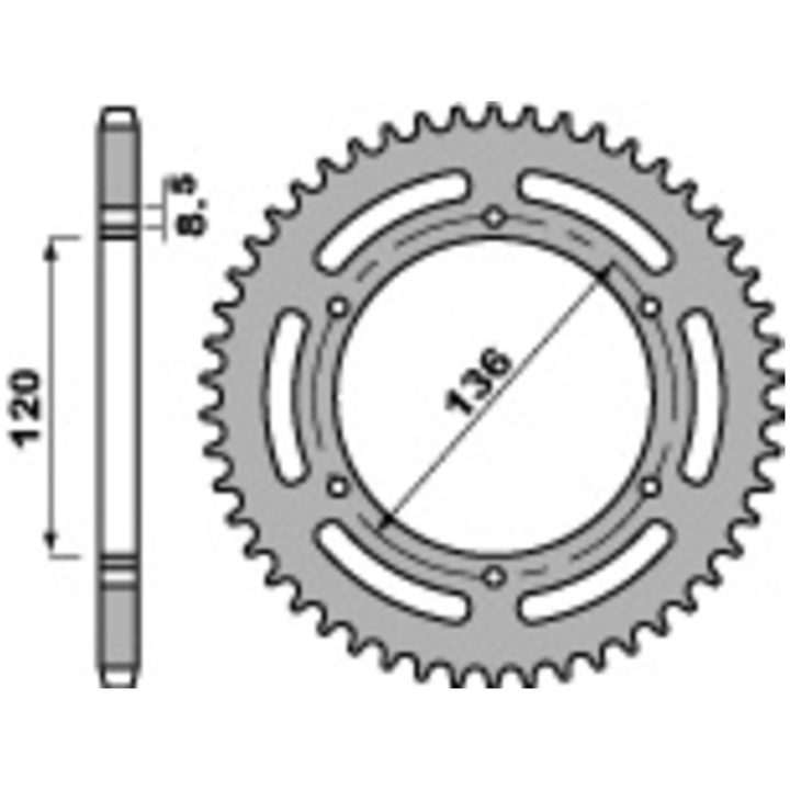 Kedjekit 520SRX2 EK 110 – bild 2