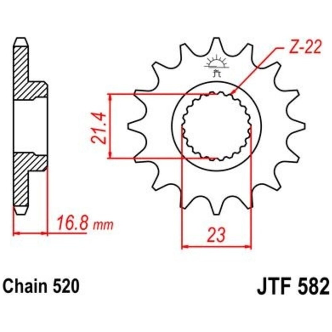 Kedjekit 520SRX2 EK 110 – bild 2
