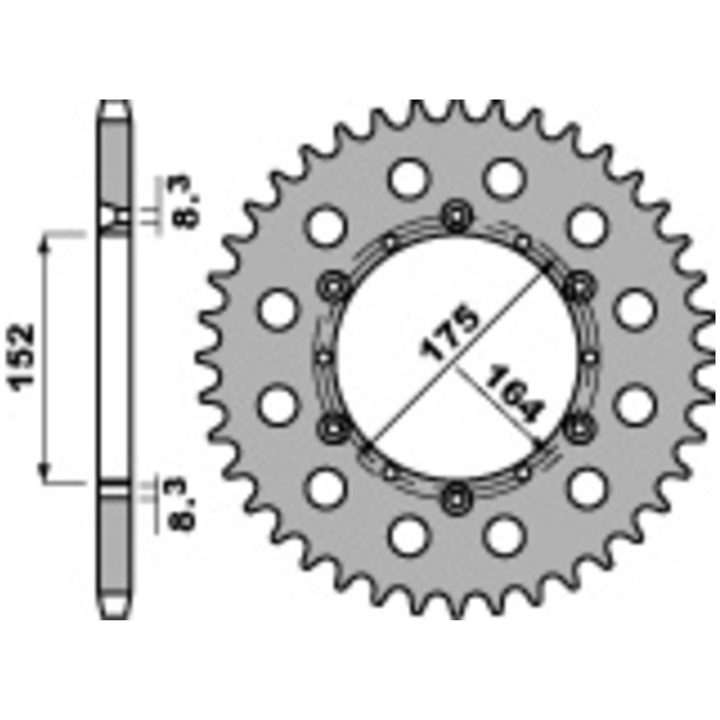 Kedjekit 520SRX2 EK 114 – bild 2