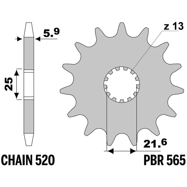 Kedjekit 520SRX2 EK 114 – bild 3