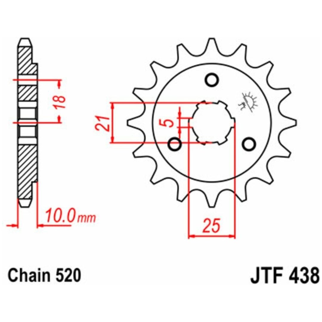 Kedjekit 520SRX2 EK 116 – bild 2
