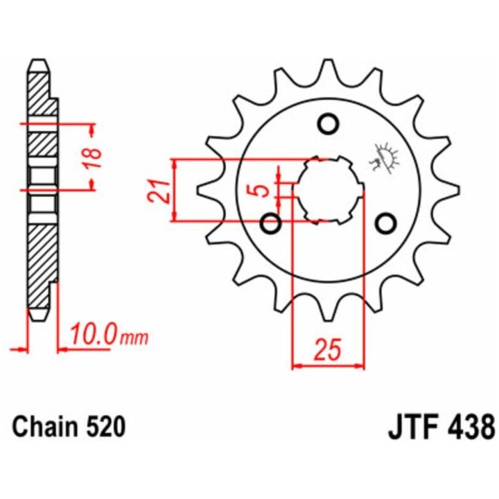 Kedjekit 520SRX2 EK 116 – bild 2