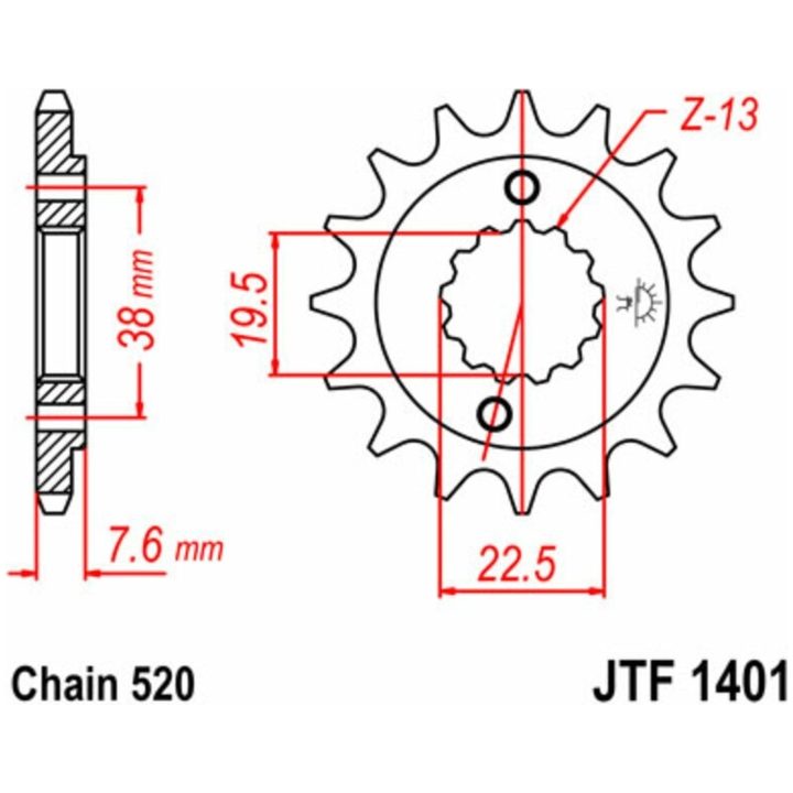 Kedjekit 520SRX2 Förstärkt QX-Ring Guld EK 96 – bild 2
