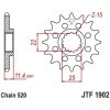 Kedjekit 520SRX2 Guld EK 110 – miniatyr 2