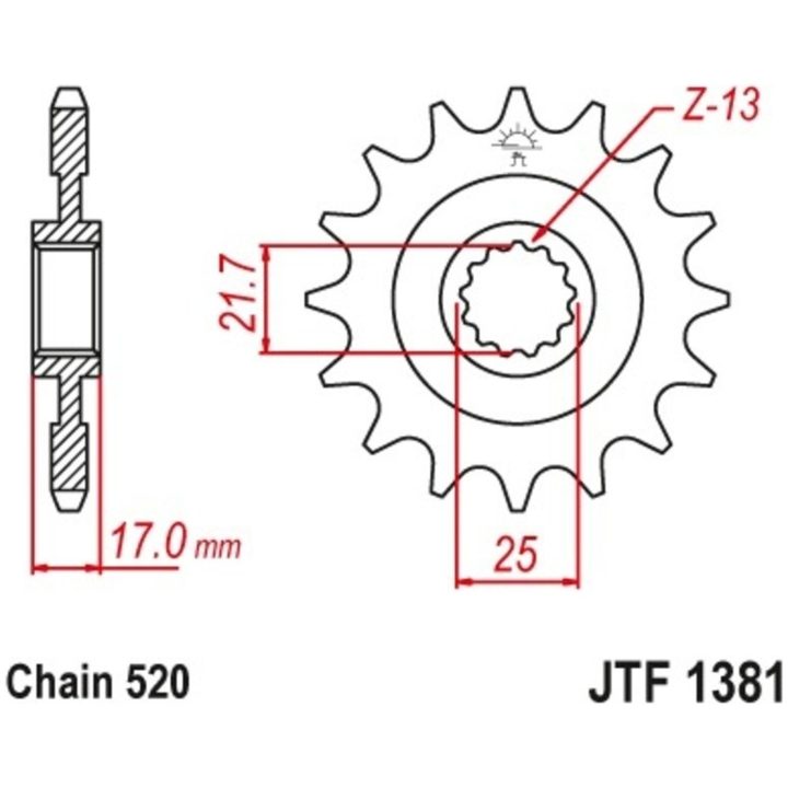 Kedjekit 520SRX2 Guld EK 112 – bild 2