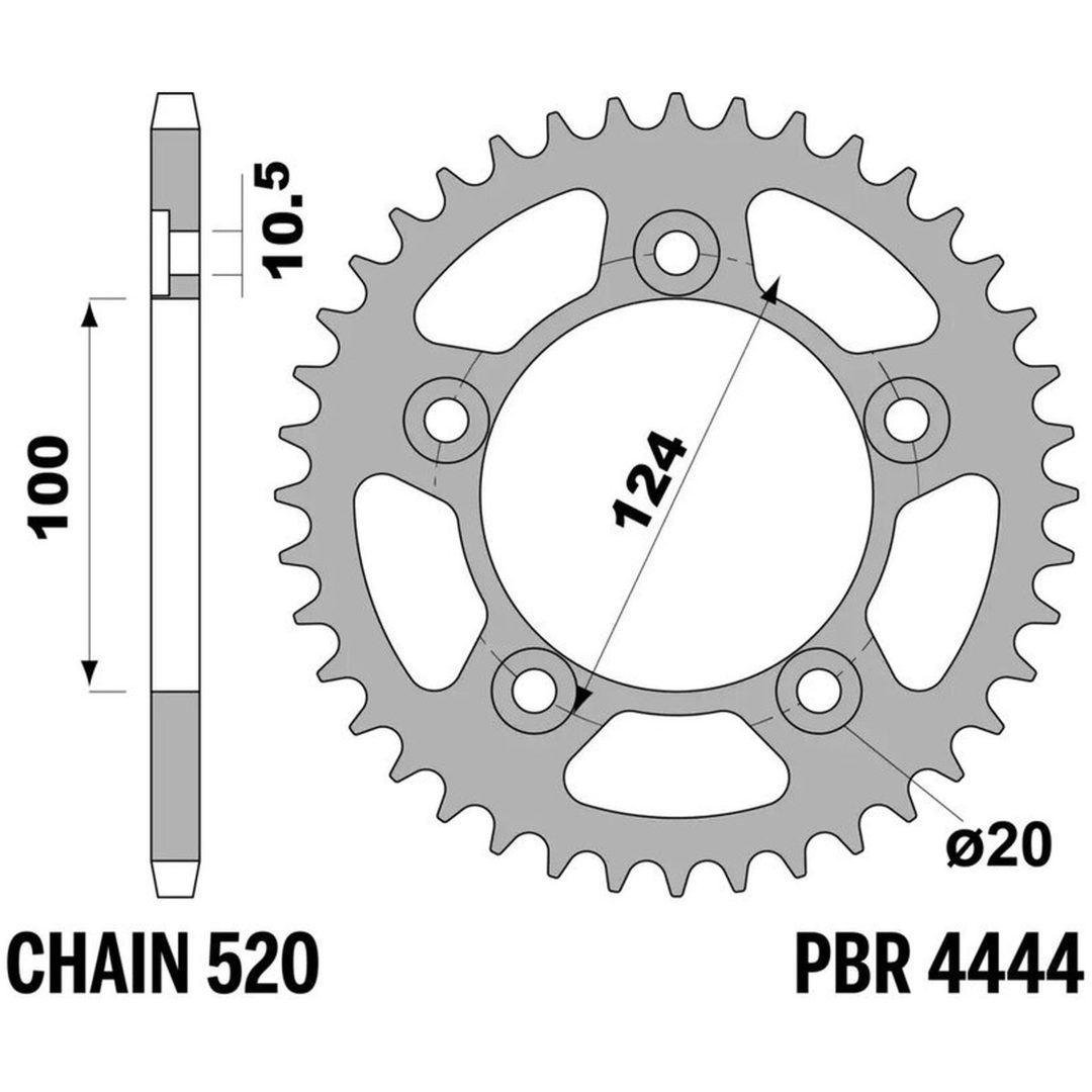 Kedjekit 520ZVX3 EK