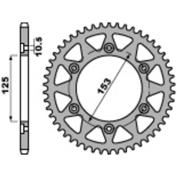 Kedjekit 520ZVX3 Guld EK 106 – bild 2