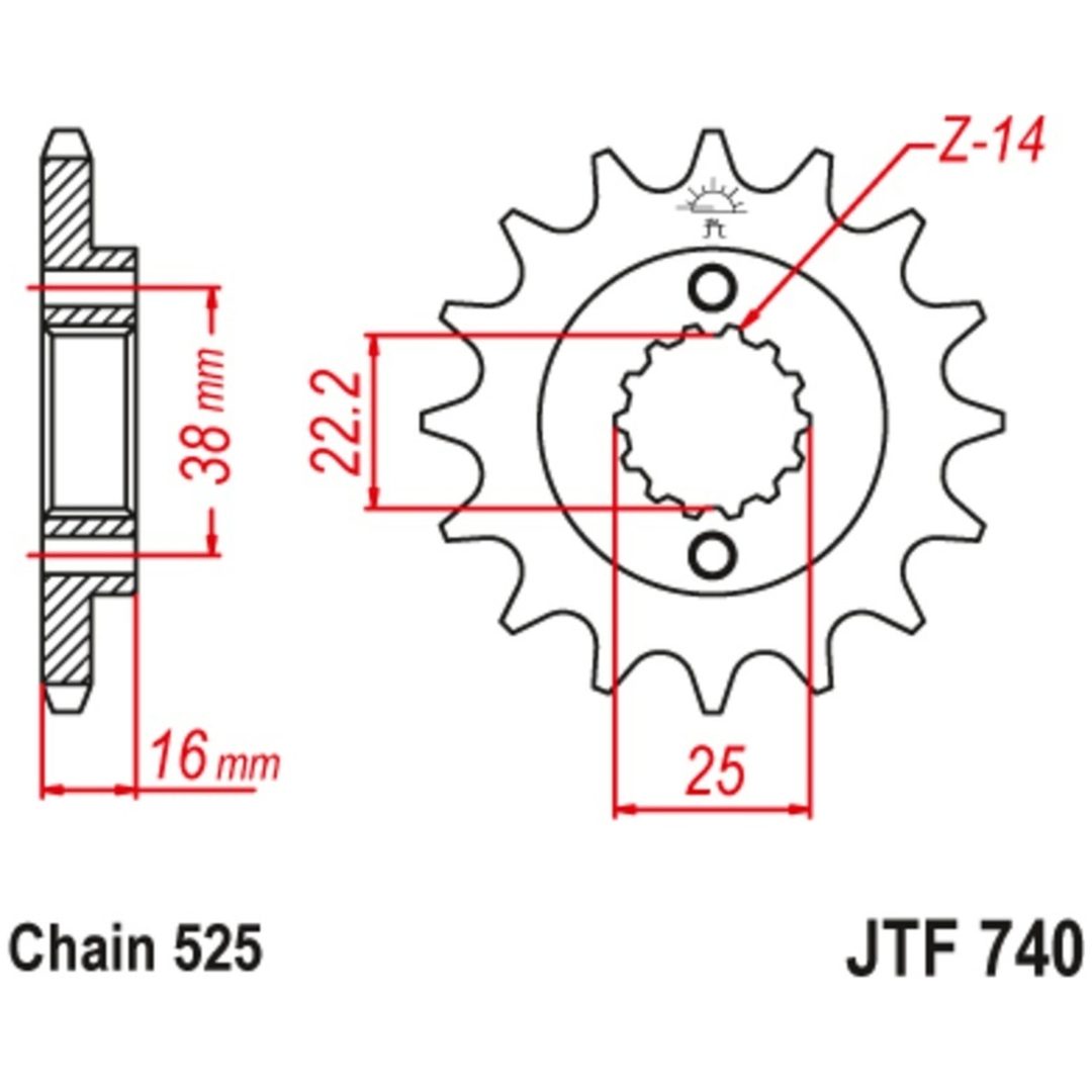 Kedjekit 525ZVX3 EK 102