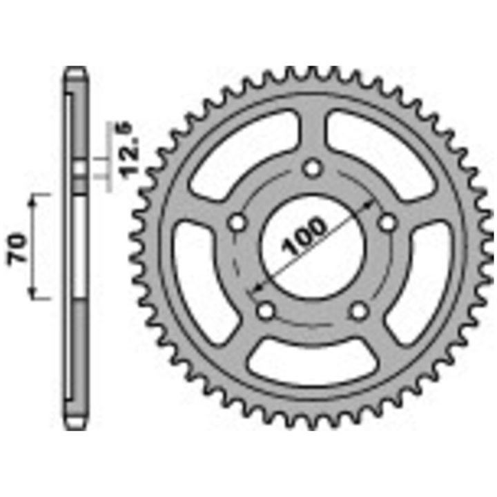 Kedjekit 525ZVX3 Guld EK 118 – bild 2