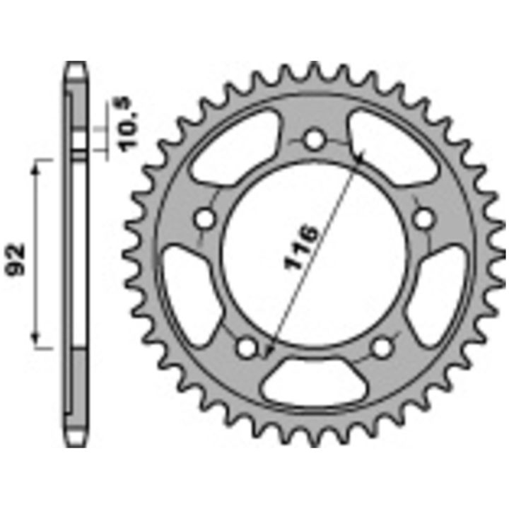 Kedjekit 530SRX2 EK 116 – bild 2