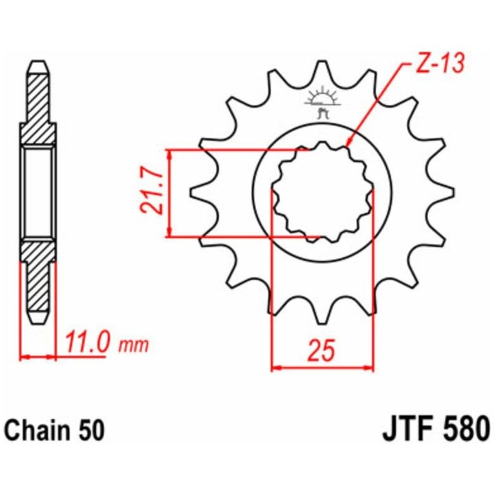 Kedjekit 530SRX2 Förstärkt QX-ring Stål EK 106 – bild 2