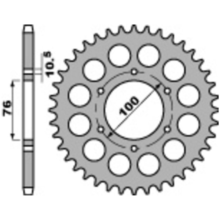 Kedjekit 530ZVX3 Guld EK 114 – bild 2