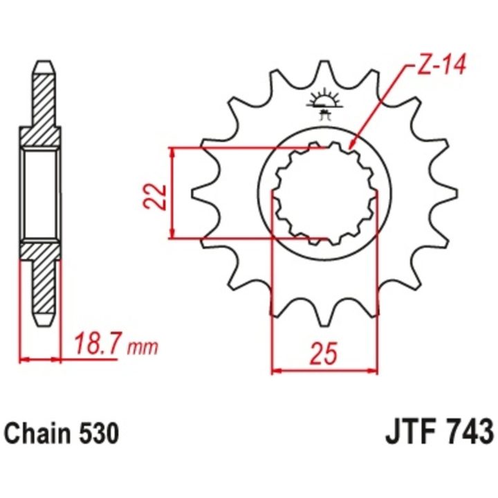 Kedjekit 530ZVX3 Guld EK 114 – bild 2