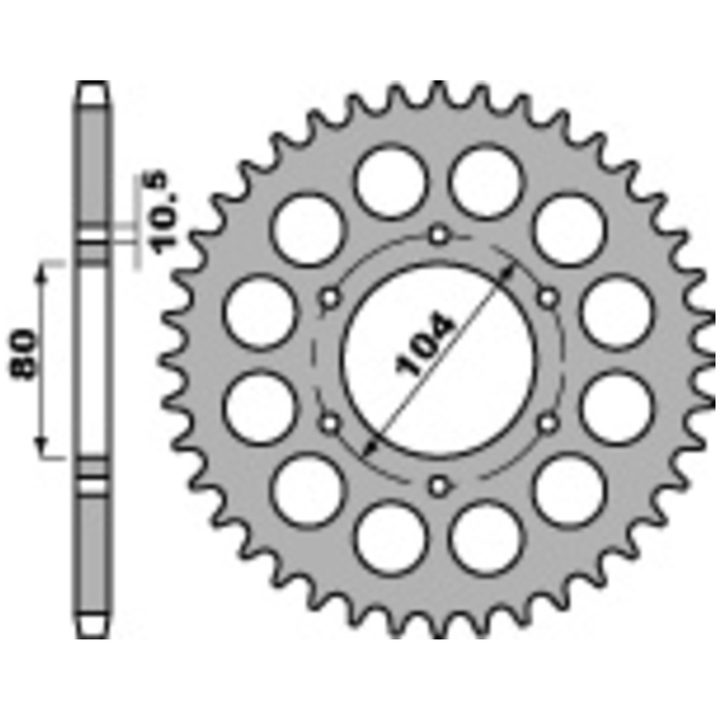Kedjekit 630SRO EK 96 – bild 2