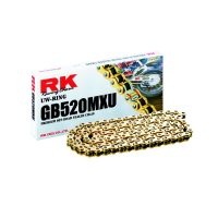 Kedjelänk 520 Mxu Drive Chain Stål Naturlig/Guld RK