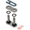 Kedjelänk Pro V Series O-ring Naturlig Stål DID Anslutningslänk – miniatyr 1