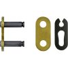 Kedjelås 520h Heavy Duty Drive Guld Carbonlegerat Stål RK Anslutningslänk – miniatyr 2