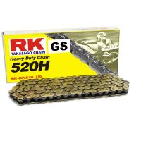 Kedjelås 520h Heavy Duty Drive Guld Carbonlegerat Stål RK
