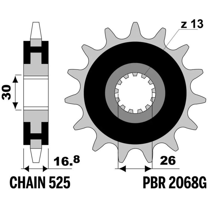 Kedjesats 525SRX2 EK 112 – bild 3