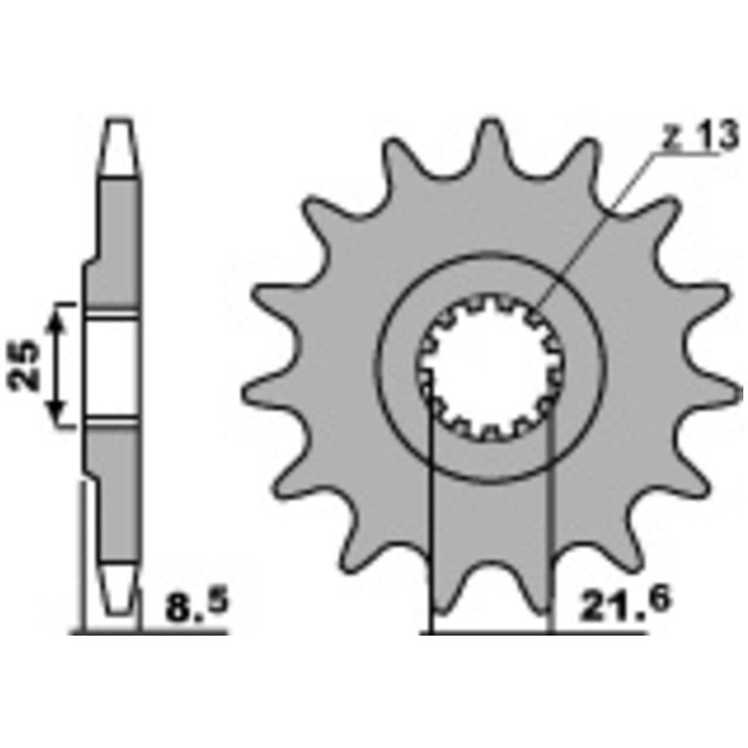 Kedjesats 525SRX2 EK 112 – bild 3